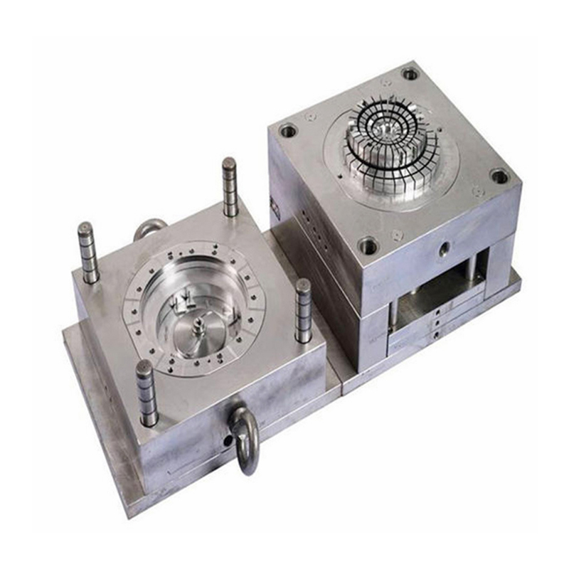 What are the main components of a precision mold?
