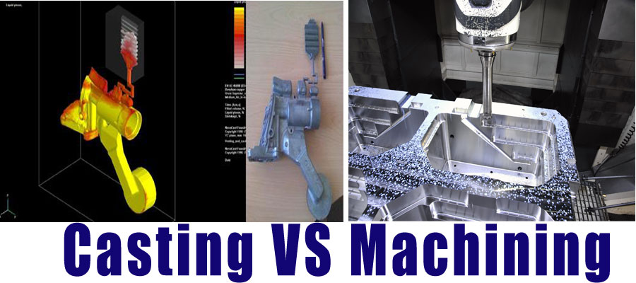 Difference of Casting and Machining
