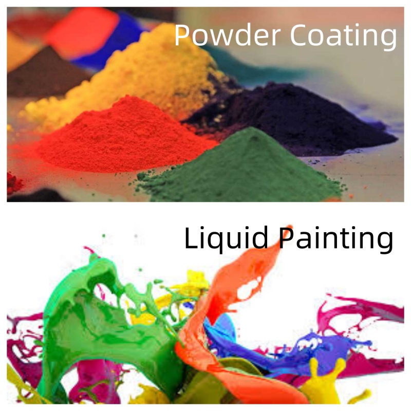 Difference Between Liquid Painting and Powder Coating for Aluminum Parts
