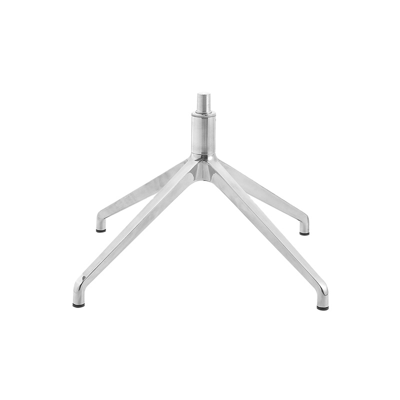 Pie de base de silla de fundición de aluminio de cuatro garras
